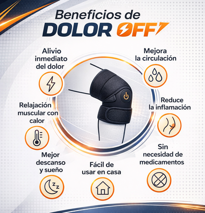 Rodillera y Hombrera masejadora con Calefacción y Vibración Relajante