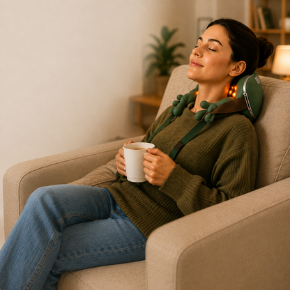 Masajeador con Manos Ergonómicas Calefactoras