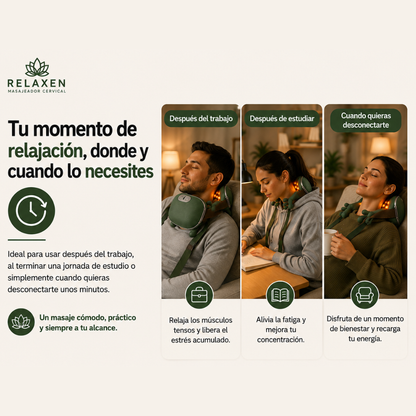 Masajeador con Manos Ergonómicas Calefactoras